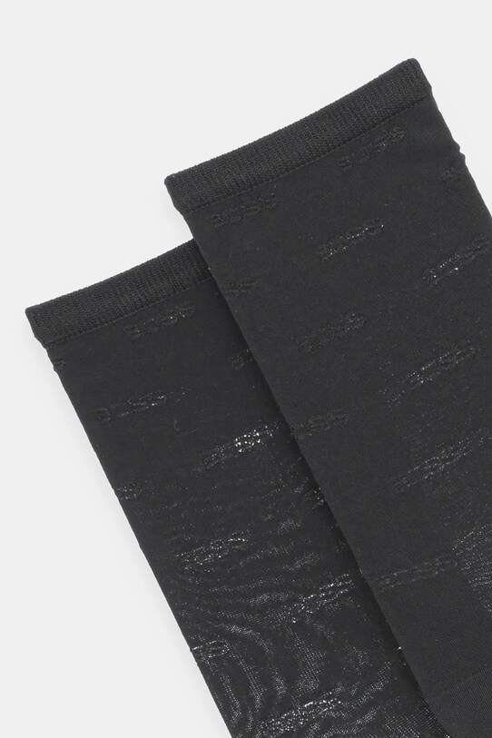 BOSS calzini pacco da 2 50534285 nero SS25