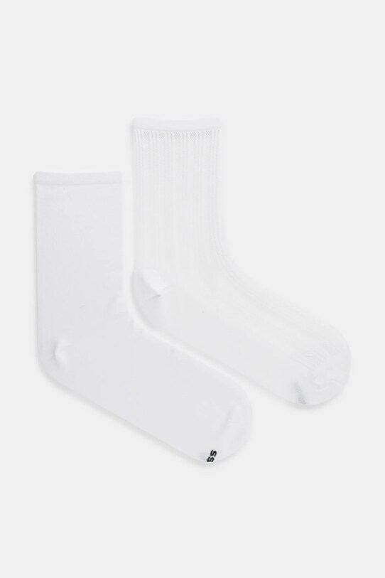 BOSS șosete sosete lungi alb 50538049