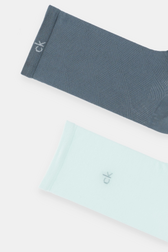 Calvin Klein șosete 2-pack 701231377 turcoaz AW25