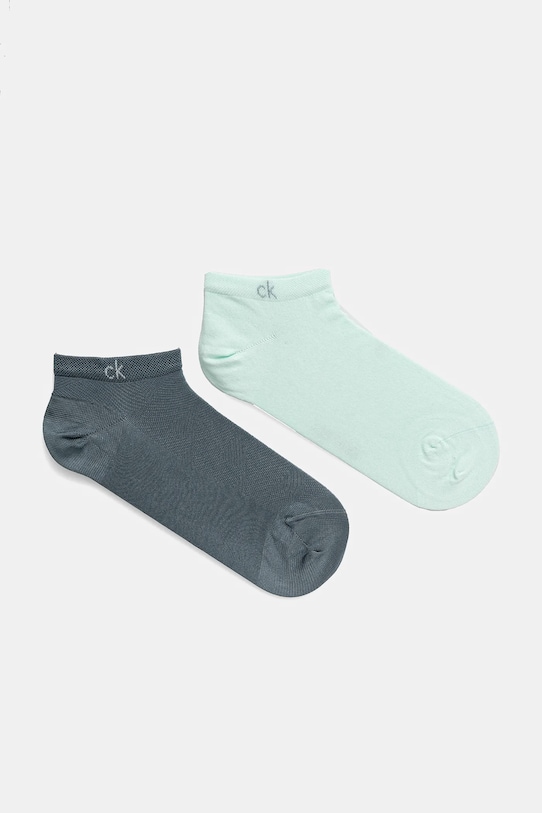 Носки Calvin Klein 2 шт короткие носки бирюзовый 701231383