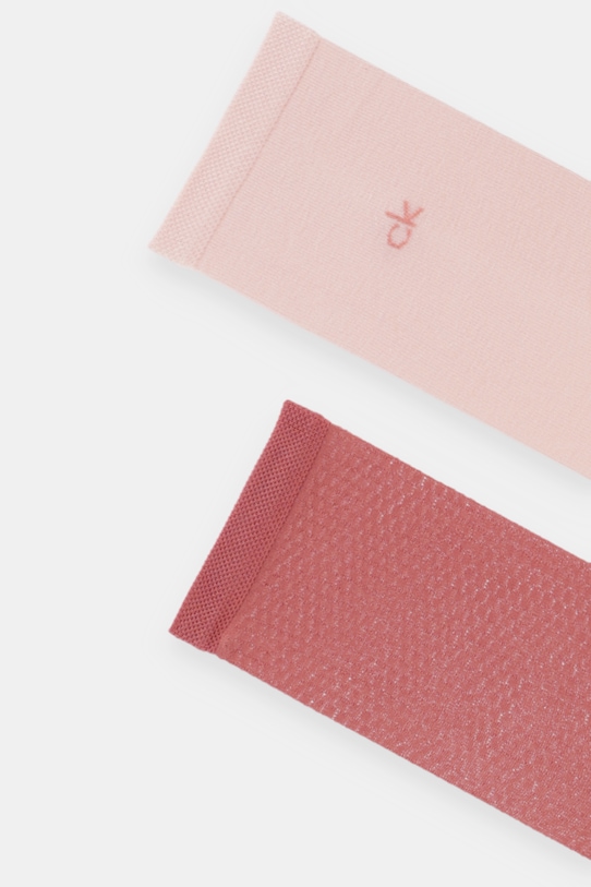 Calvin Klein skarpetki 2-pack 701232094 różowy AW25