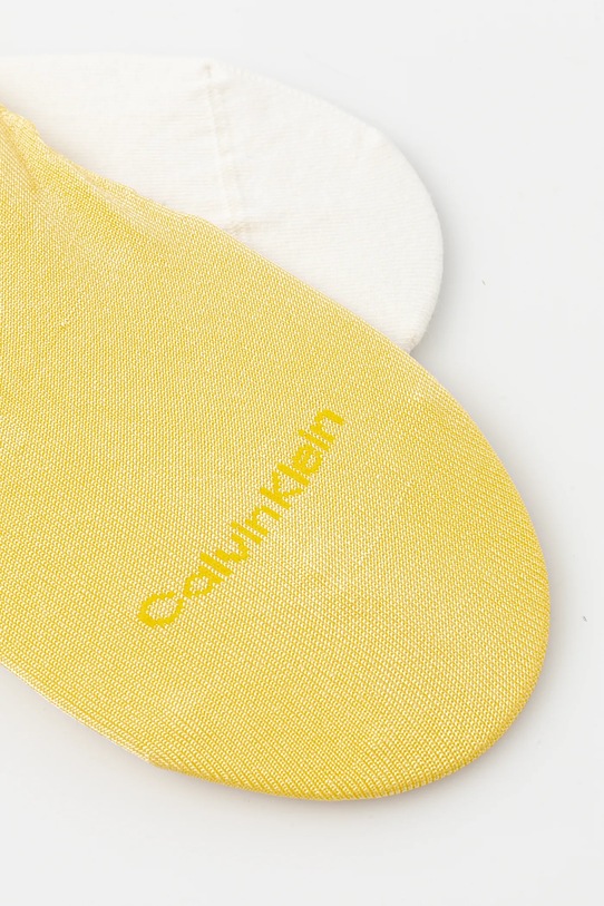 Calvin Klein skarpetki 2-pack 701232644 żółty SS25