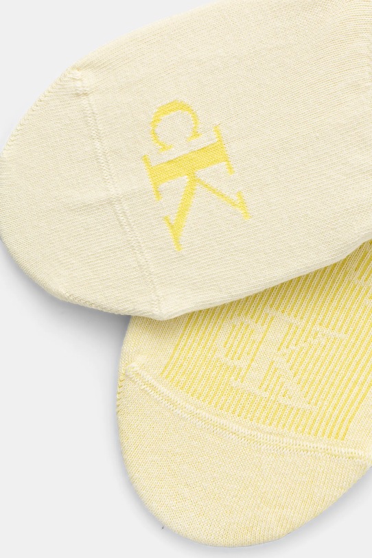 Calvin Klein Jeans skarpetki 2-pack 701231402 żółty SS25