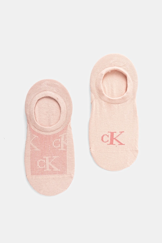 Шкарпетки Calvin Klein Jeans 2-pack короткі шкарпетки помаранчевий 701231402