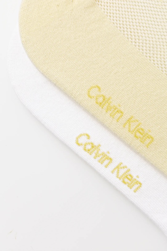 Calvin Klein Jeans skarpetki 2-pack 701231403 żółty SS25