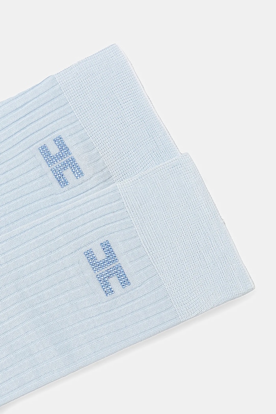 Elisabetta Franchi skarpetki bawełniane CZ08L52E2 niebieski SS25