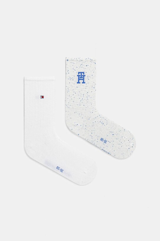 Носки Tommy Hilfiger 2 шт меланж белый 701232609