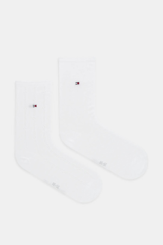 Tommy Hilfiger skarpetki 2-pack skarpetki krótkie biały 701232610