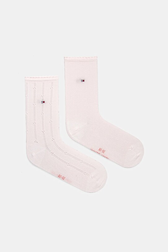 Tommy Hilfiger calzini pacco da 2 calzini corti rosa 701232610