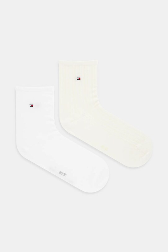 Κάλτσες Tommy Hilfiger 2-pack ψηλές κάλτσες κίτρινο 701232613