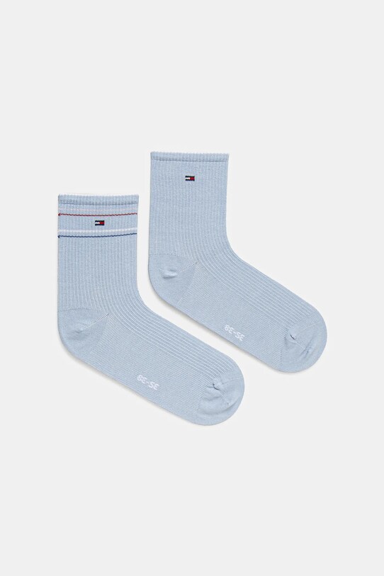 Шкарпетки Tommy Hilfiger 2-pack довгі шкарпетки блакитний 701232614