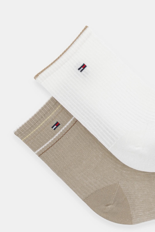 Tommy Hilfiger skarpetki 2-pack 701232614 beżowy SS25