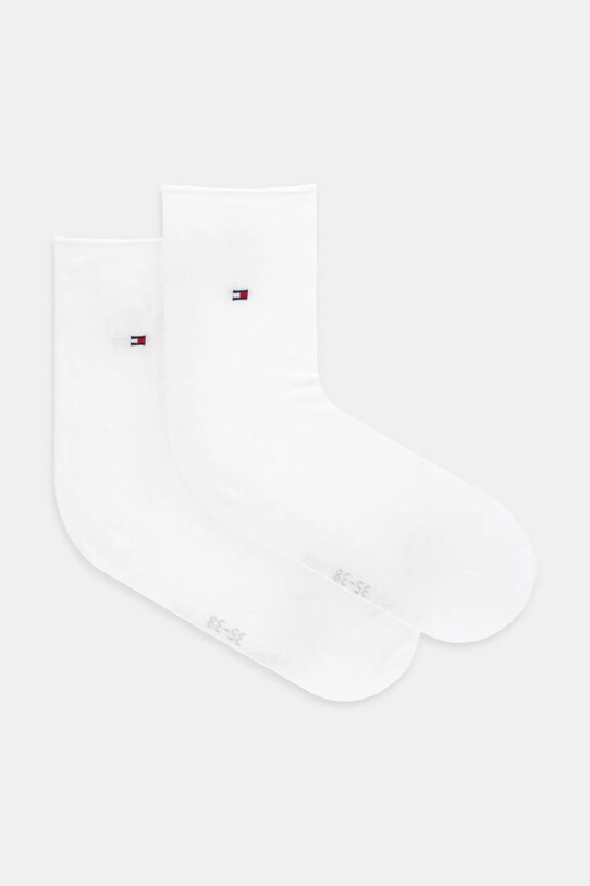 Tommy Hilfiger calzini piccola impronta bianco 701232615