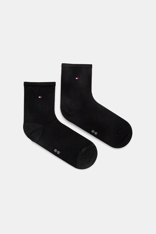 Κάλτσες Tommy Hilfiger 2-pack ψηλές κάλτσες μαύρο 701232974