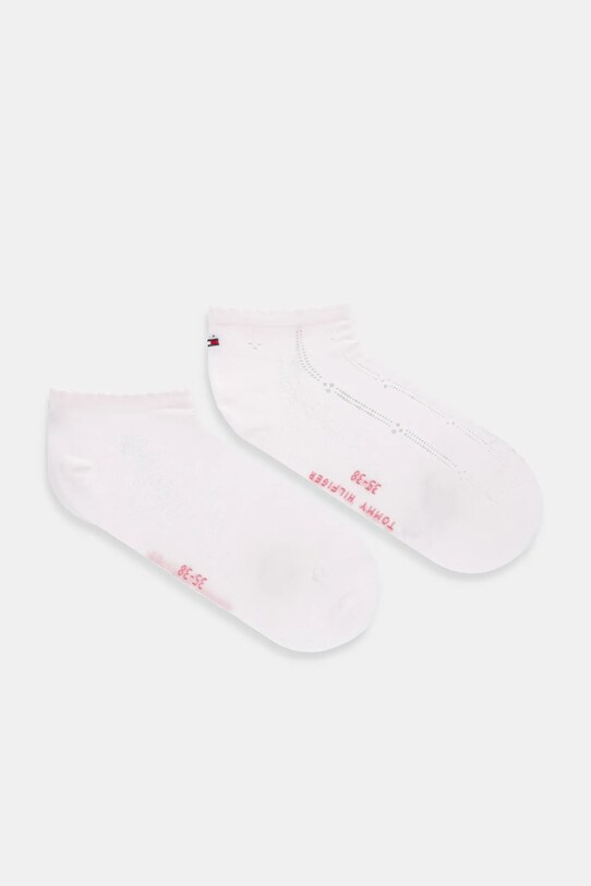 Tommy Hilfiger sosete 2-pack sosete scurte roz 701232975