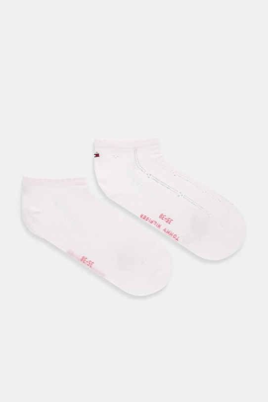 Tommy Hilfiger sosete 2-pack sosete scurte roz 701232975