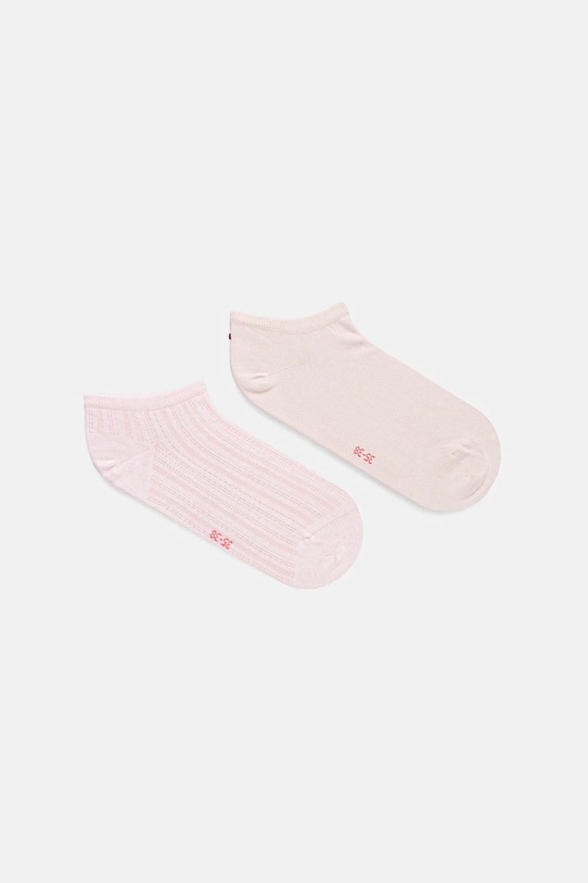 Ponožky Tommy Hilfiger 2-pack krátké ponožky růžová 701232976