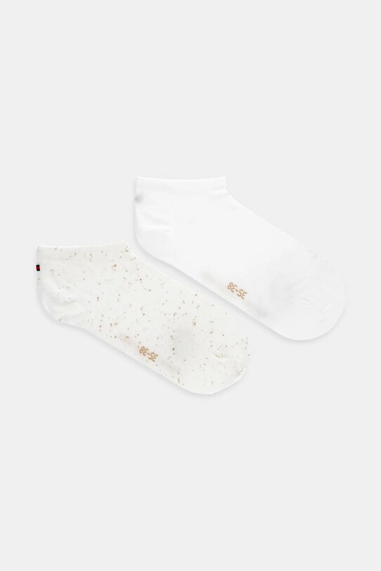 Ponožky Tommy Hilfiger 2-pack hladký béžová 701232977
