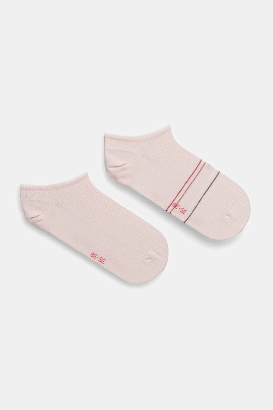 Κάλτσες Tommy Hilfiger 2-pack κοντές κάλτσες ροζ 701232978
