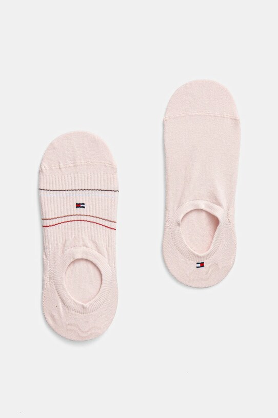 Ponožky Tommy Hilfiger 2-pak jednofarebný ružová 701232980