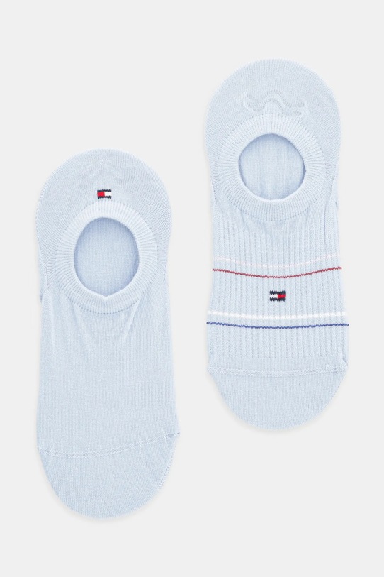 Čarape Tommy Hilfiger 2-pack bez uzorka plava 701232980