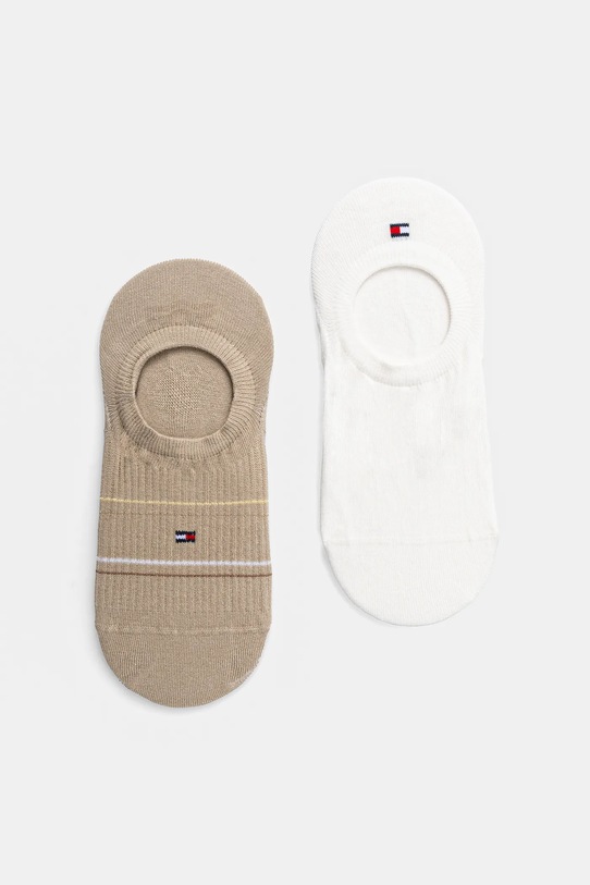 Čarape Tommy Hilfiger 2-pack bez uzorka zelena 701232980