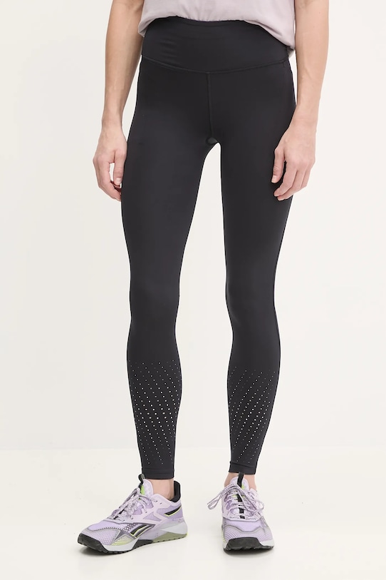 Under Armour legginsy treningowe z elastanem czarny 1383368