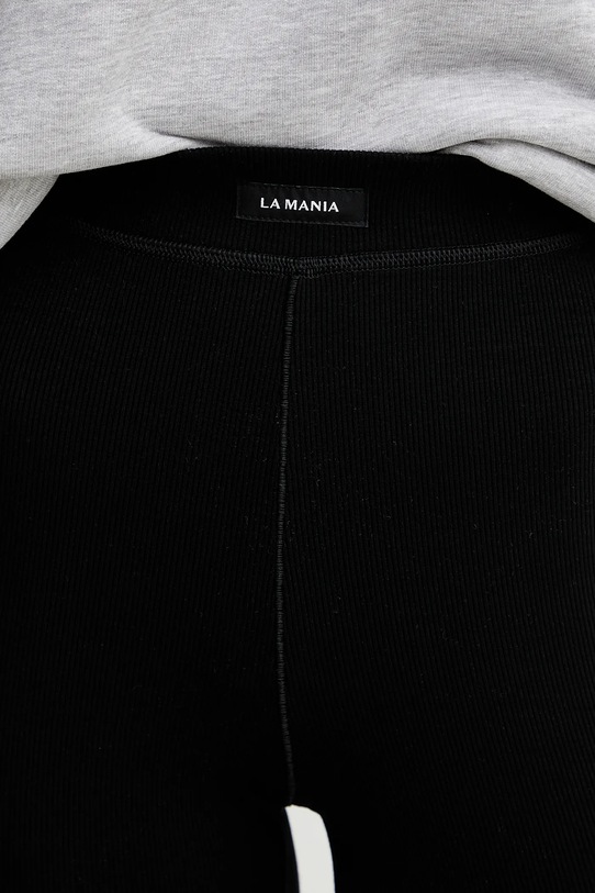 La Mania colanți negru KISS.2