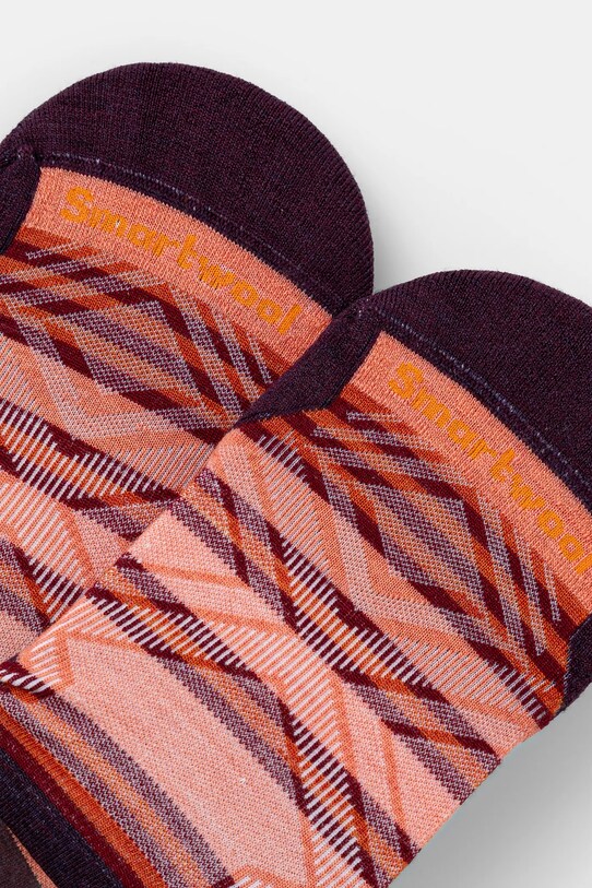 Ponožky Smartwool Run Targeted Cushion Stripe SW001672 fialová SS25