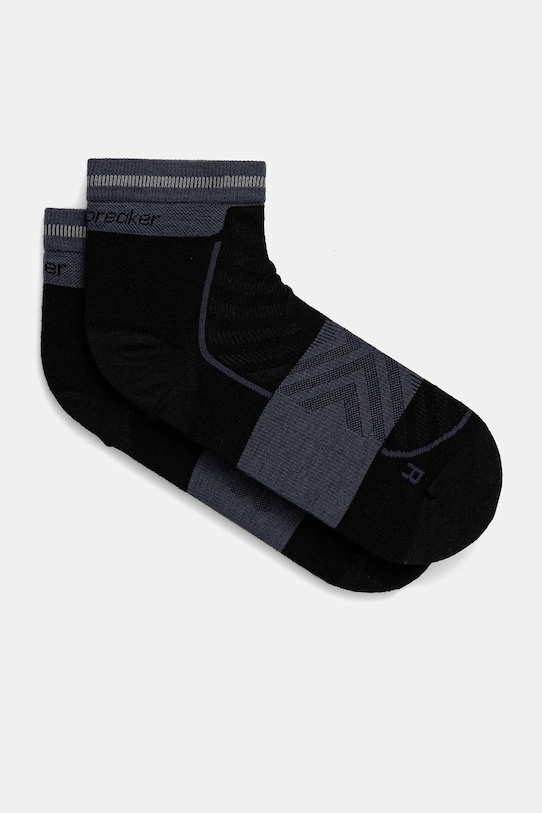 Ponožky Icebreaker Merino Blend Run+ Ultralight outdoor černá IB0A56VKB581
