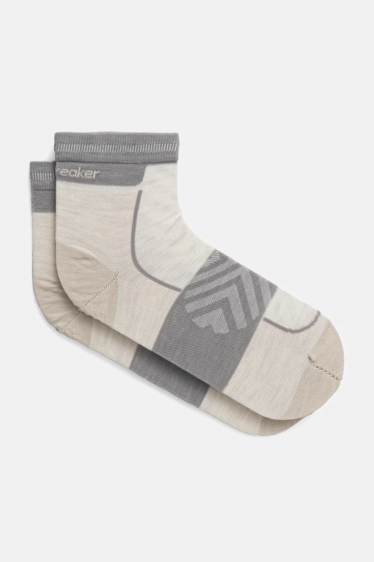 Icebreaker skarpetki Merino Blend Run+ Ultralight outdoor beżowy IB0A56VK0GL1