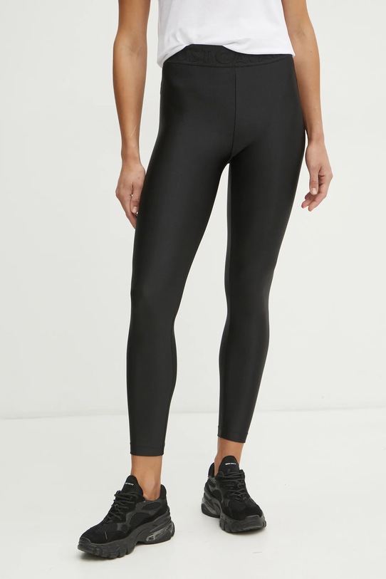 Just Cavalli colanti tricotaj negru 78PAC100.J0108