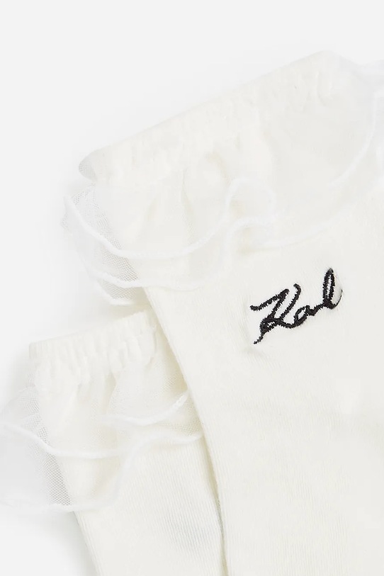 Karl Lagerfeld skarpetki 2-pack biały A2W47006