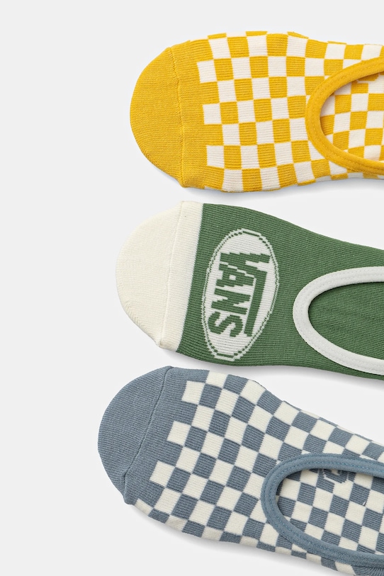 Vans skarpetki 3-pack VN000ND2ZX71 żółty SS25