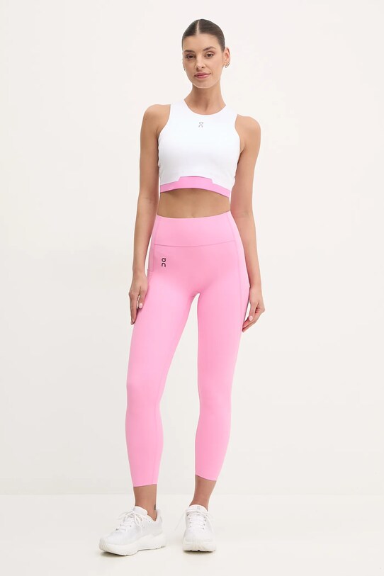 ON running legginsy treningowe Studio 1WF10522501 różowy SS25