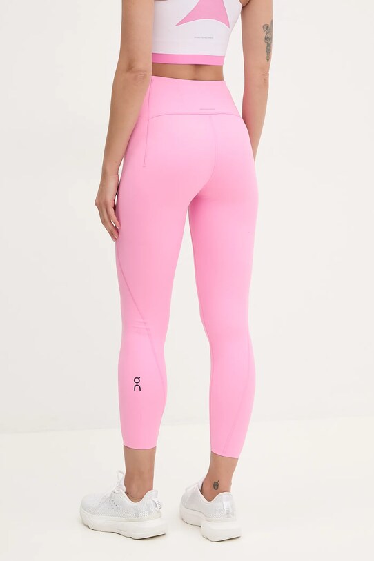 Odzież ON running legginsy treningowe Studio 1WF10522501 różowy