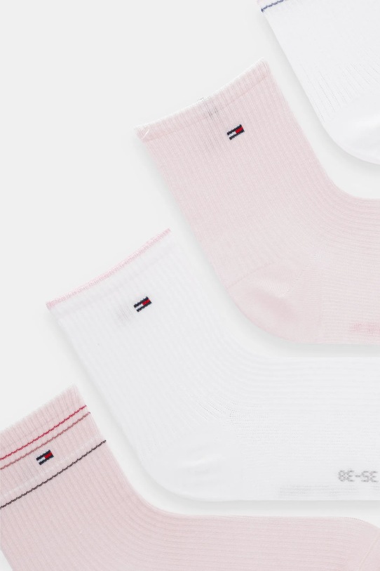 Tommy Hilfiger skarpetki 4-pack 701235888 różowy SS25