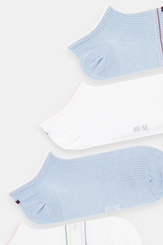Ponožky Tommy Hilfiger 4-pack 701235889 bílá SS25