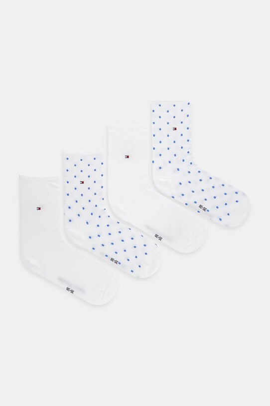 Носки Tommy Hilfiger мелкий узор белый 701235893