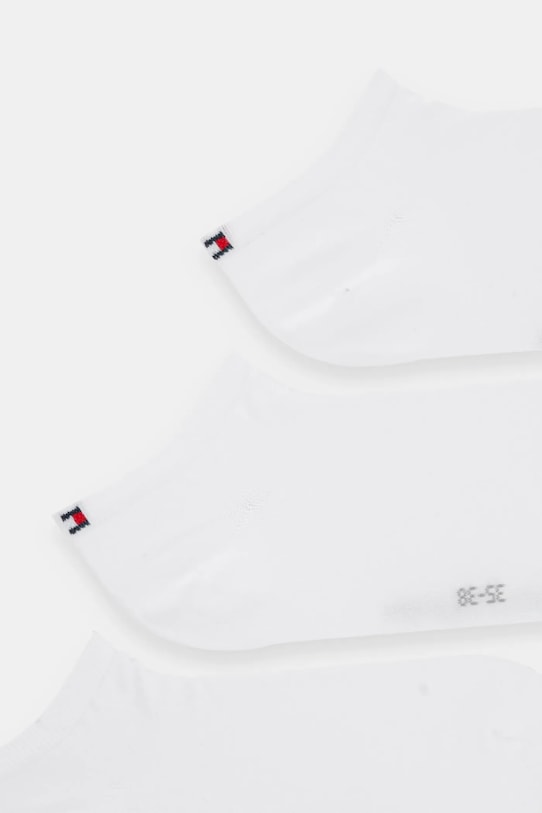 Ponožky Tommy Hilfiger 3-pack 701233829 bílá SS25