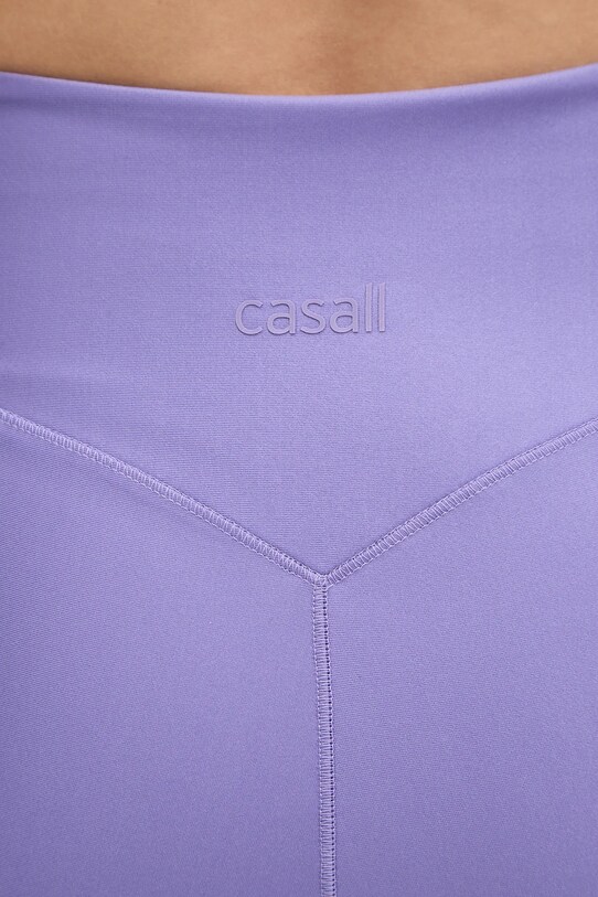 Tréninkové legíny Casall Glitz fialová 25056