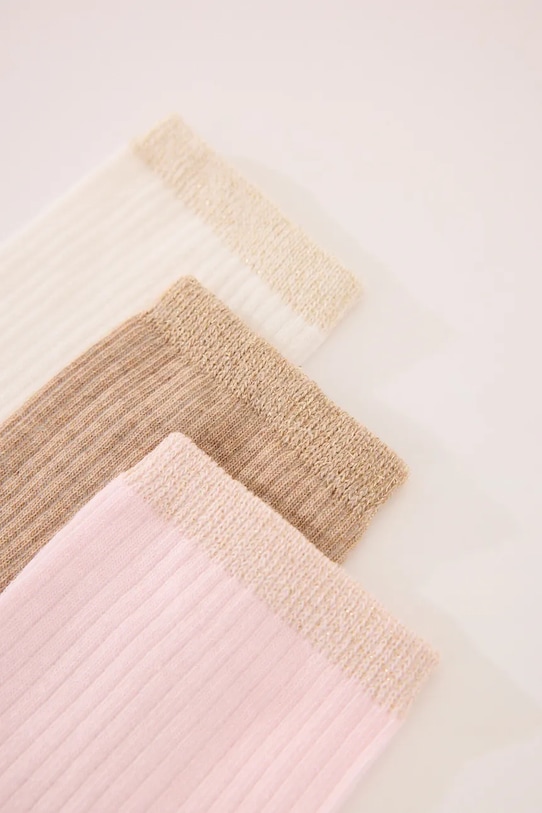 Nogavice women'secret 3-pack 4489226 pisana SS25