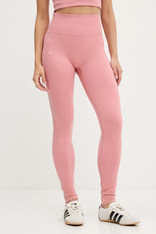 Legíny Pangaia Plant-Stretch Compressive Leggings pletenina růžová 10002427
