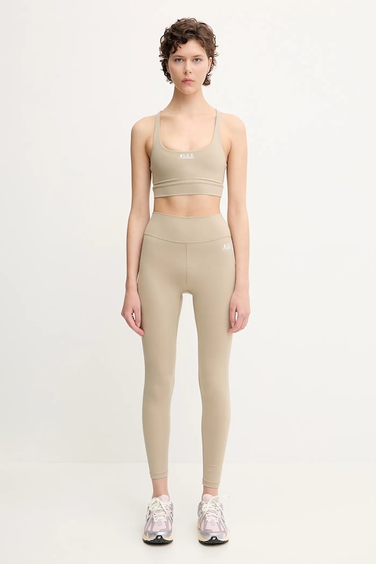 Sporty & Rich leggings Sr Runner PA002622139GY15 beige