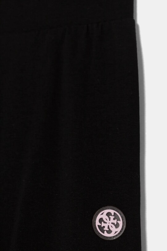 Dievča Detské legíny Guess J5RB01.J1314.PPYA čierna