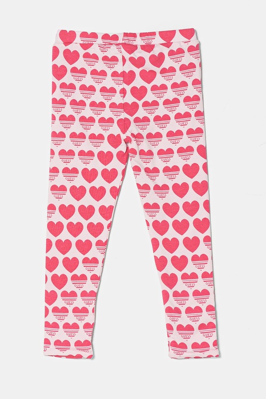 Dziewczynka Guess legginsy dwustronne dziecięce K5RB00.K6YW4.PPYA różowy