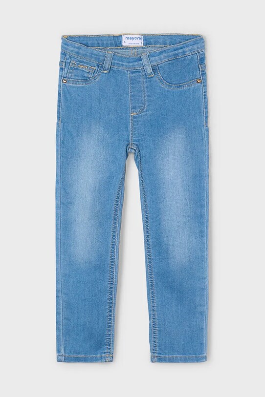 Mayoral legginsy dziecięce 548.6H.Mini.PPYA niebieski SS25