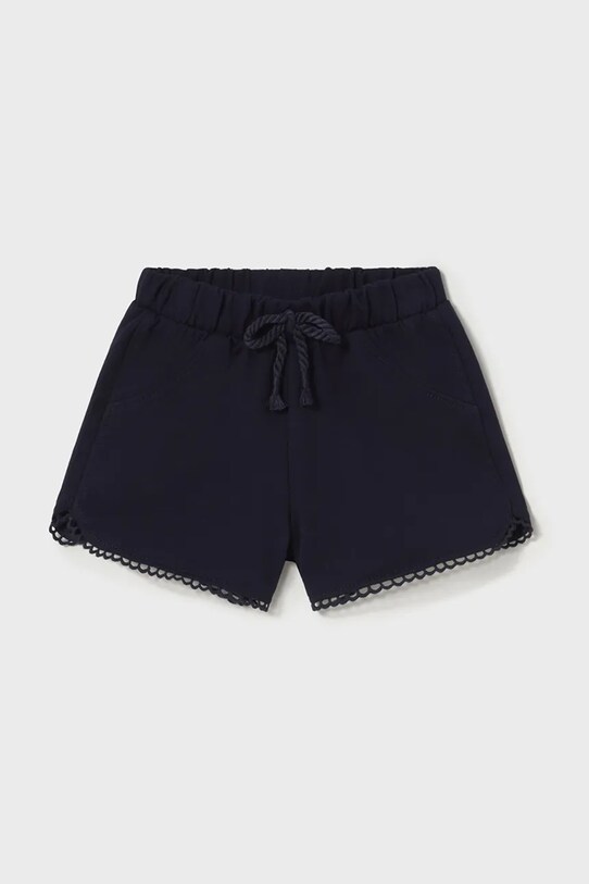 Mayoral pantaloni scurți din bumbac pentru bebeluși casual bleumarin 603.4G.Baby.PPYA