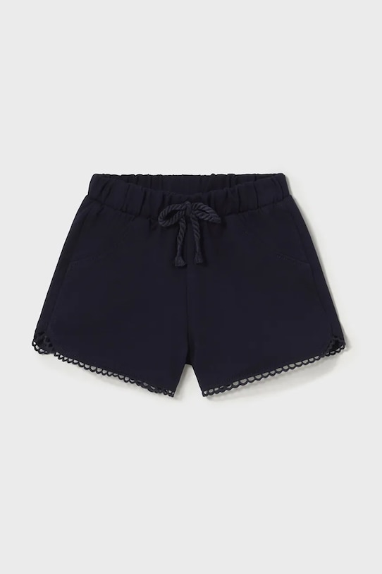 Бавовняні дитячі шорти Mayoral casual темно-синій 603.4G.Baby.PPYA