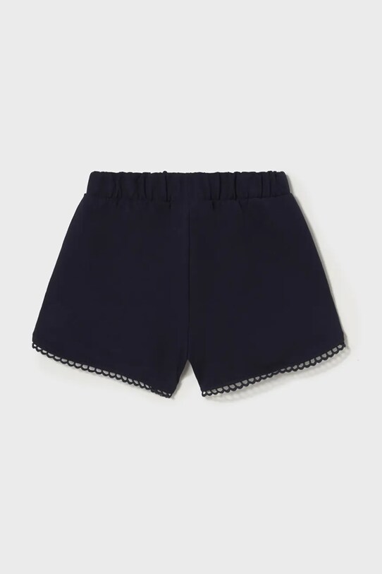 Mayoral pantaloni scurți din bumbac pentru bebeluși 603.4G.Baby.PPYA bleumarin SS25